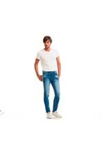 Calca Comfort Skinny Jeans Vento 40 Nevoeiro