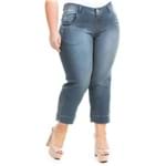 Calça Feminina Jeans Capri Charlotte Plus Size