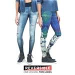 Calça Fusô Live Reversible Intense Jeans P