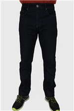 Calça Hard Denim Concept Regular Jeans Azul Black Tam. 40