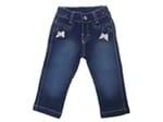 Calça Jeans Azul Marinho Infantil Menina|Doremi Bebê