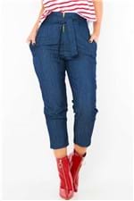 Calça Jeans com Amarração CL0527 - Kam Bess