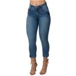 Calça Jeans Edex Feminina Capri Modeladora Gisele 36