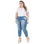 Calça Jeans Feminina Capri Squash Plus Size