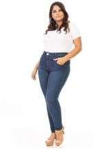 Calça Jeans Feminina Super Lipo Skinny Plus Size
