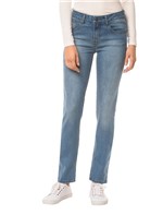 Calça Jeans Five Pockets Ckj 021 Mid Rise Slim - Azul Médio - 34