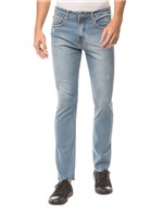 Calça Jeans Five Pockets Ckj 035 Straight - Azul Claro - 38
