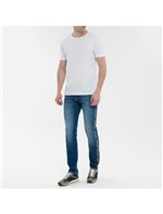 Calça Jeans Five Pockets Ckj 026 Slim - Azul Marinho - 36