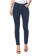 Calça Jeans Five Pockets High Rise Skinny - Marinho - 34