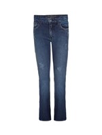 Calça Jeans Infantil Calvin Klein Jeans 5 Pockets Skinny Marinho - 8