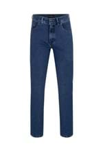 Calça Jeans Malha Denim Comfort Blue 40