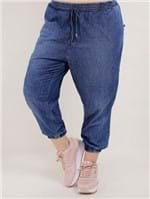 Calça Jeans Plus Size Feminina Cambos Azul