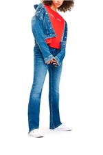 Calça Jeans Tommy Jeans Mid Rise Boot 1979 Azul Tam. 40