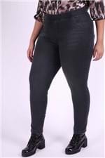 Calça Jegging Jeans Black Plus Size 46