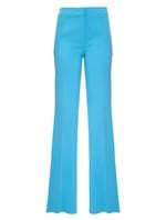 Calça Pantalona Siracusa de Lã Azul Tamanho 40