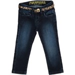 Calça Puramania Kids Jeans Azul Jeans 05 Anos