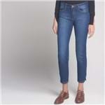 Calça Skinny Desnível Jeans - 40