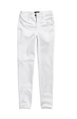Calça Skinny Sarja Cintura Alta Malwee Branco - 34