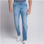 Calça Slim Jeans Azul Claro - 40