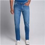 Calça Slim Jeans Claro - 46
