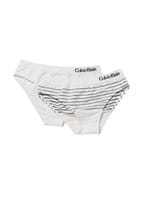 Calcinha Boneca Sem Costura Infantil Calvin Klein Underwear Branco - 43255