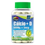 Calcio 600mg e Vitamina D3 120 Tabs - Lauton Nutrition Veg
