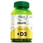 Cálcio + D3 60 Cápsulas 500mg Fitoplant