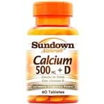 Cálcio Mais D 500mg 60 Tabletes Sundown
