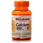 Calcium 600mg + Vitamina D - 60 (Tab) - Sundown
