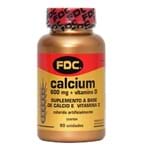 Calcium Fdc 600mg + Vitamina D 90 Cápsulas