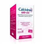 Calciviron 600 + D3 Calcio com Vitamina D 60 Comprimidos