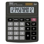 Calculadora de Mesa 12 Dígitos Pequena TC05 Preta