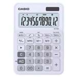 Calculadora de Mesa Casio Colorful Ms-20nc-we 12 Díg Big Display Branca