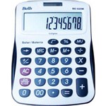 Calculadora de Mesa Prata Escritório 12 Dígitos