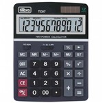 Calculadora de Mesa TC07 Preta - Tilibra