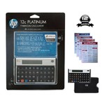 Calculadora Financeira Programável HP 12C Platinum - Original + 4 Resumões