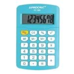 Calculadora Pessoal Procalc Pc986-bl 8 Digitos Azul
