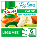 Caldo Knorr Balance Legumes 57g (6 Tabletes)