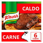 Caldo Knorr Carne 57g (6 Tabletes)