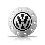 Calota Centro Roda Ferro VW Passat VR6 (Big Rodas BRW580)