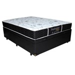 Cama Box com Baú Casal + Colchão de Molas - Probel - Prodormir Sleep Black 138cm
