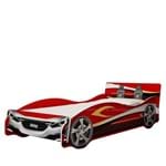 Cama de Solteiro Carro Speed Gelius - Vermelho