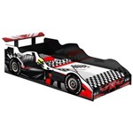Cama Infantil Carro Fórmula 1 Preto