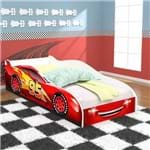 Cama Infantil / Mini Cama Carros 95 - Vermelho / Branco - Rpm Móveis