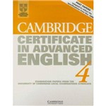 Cambridge Certificate In Advanced Eng. 4-Sb