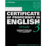 Cambridge Certificate Of Proficiency In English 3