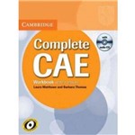 Cambridge Complete CAE - Workbook - Without Answers & Audio CD