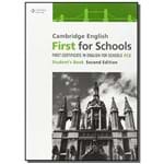 Cambridge English First For Schools Sb 2ed