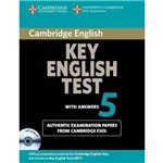 Cambridge Key English Test 5 - Self Study Pack With CD