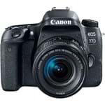 Câmera Canon Dslr Eos 77d com Lente 18-55mm Is Stm